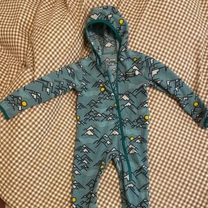 L.L. Bean Infant Toddler Fleece Bunting 6-12 months